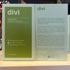 UNOPENED Divi Scalp & Hair Serum - 30ml (1oz) bottle